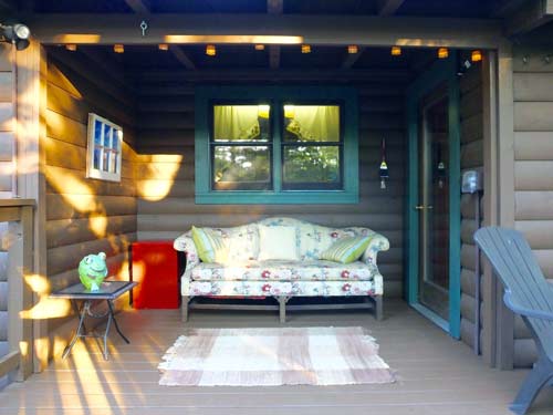 Back Deck covered porch