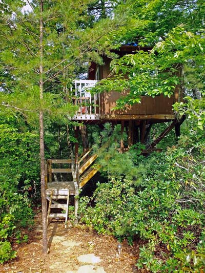 Treehouse at Lake Lure Cabin